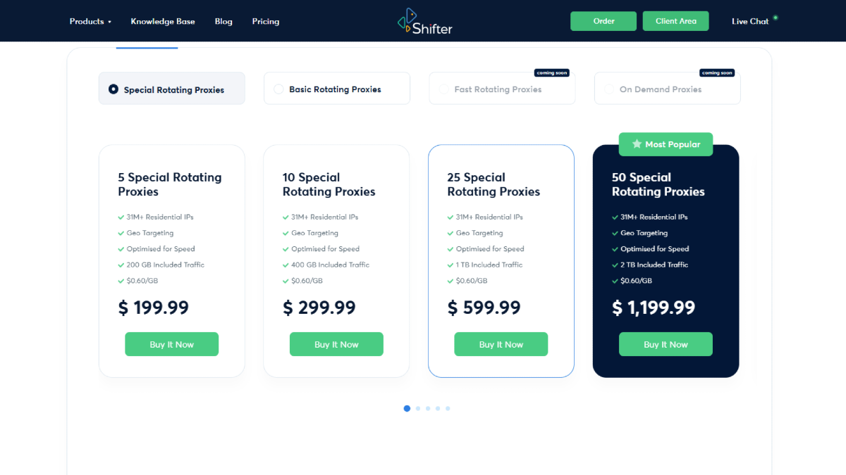 Shifter.io Pricing